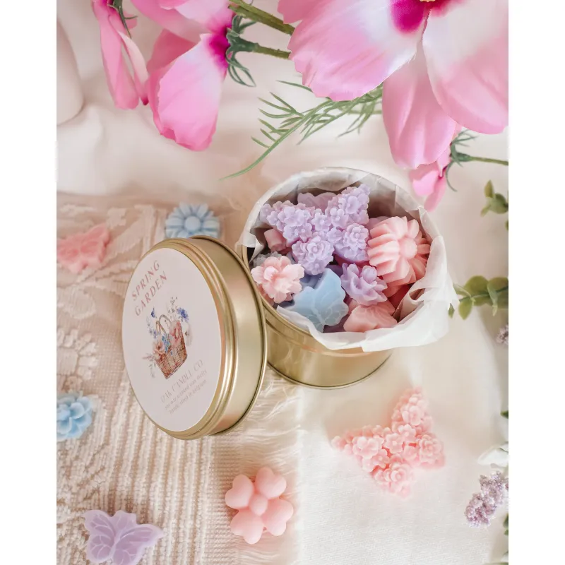 Spring Garden Tin Jar Wax Melts